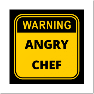 Angry Chef Posters and Art